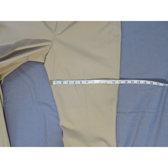Lauren Ralph Lauren Pants Womens 14 Beige Chino Pegged Trousers - Picture 7 of 12
